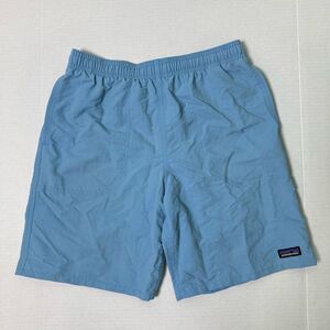 Patagonia Kids‎ Baggies Shorts Lined Lago Blue Size XL